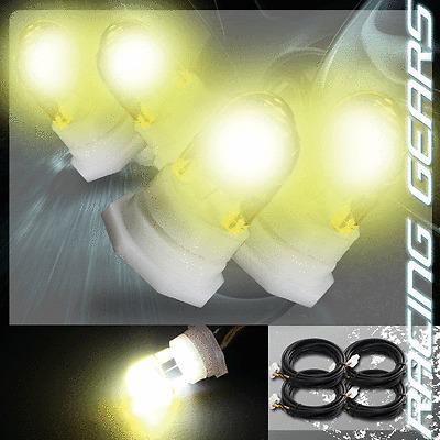 4x yellow hid hide-a-way 120w / 160w replacement flash warning strobe light bulb