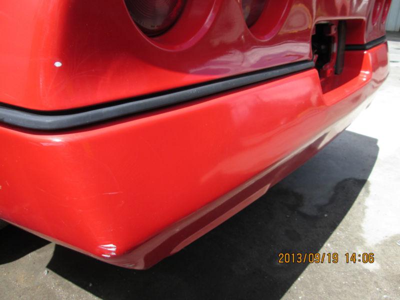 Chevrolet 1986 corvette rear bumper.