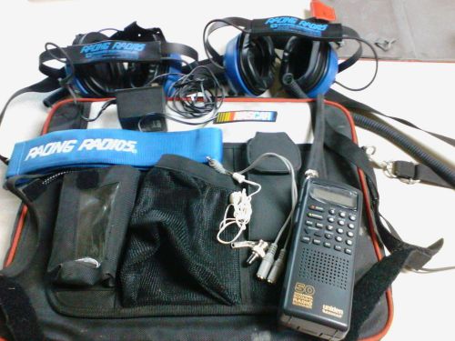 Racing radios headphones model 9930 diversified electronics nascar kit