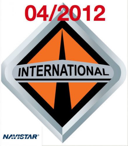 2012  international navistar isis diagnostic repair service manual + wiring
