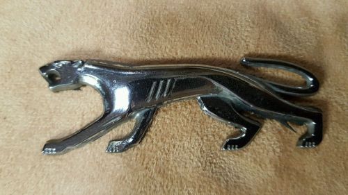 Jaguar metal 3 inch chrome emblem