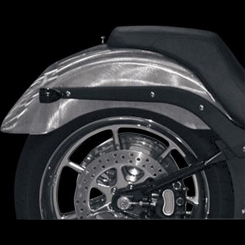 Rear fender without tailight, for 06-10 harley fxst softails