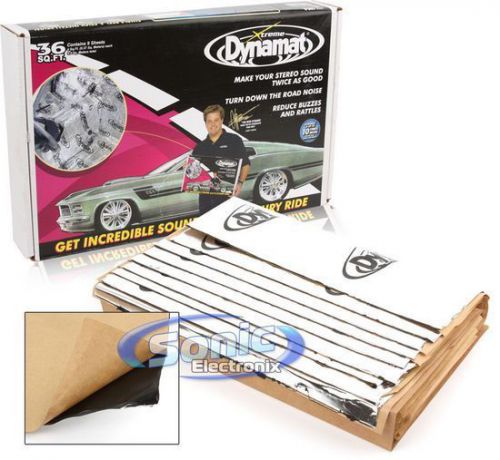 Dynamat 10455 xtreme 36 ft sound dampening bulk pack for an entire car/truck