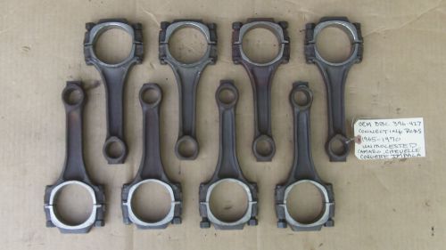 Oem 396 427 bbc connecting rods 1967-1970