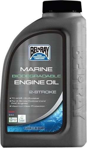 Bel-ray 1 liter marine biodegradable 2-stroke engine oil 1l 99700-bt1