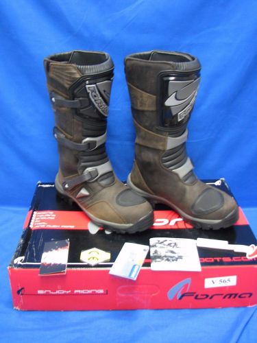 Forma - adventure off-road motorcycle boots brown - size 10