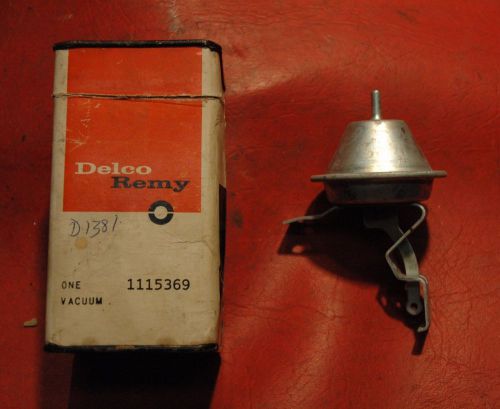 1967 1115369 d1381 delco remy pontiac v6 distributor vacuum advance nos new