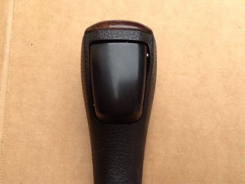 Volvo gear shift knob for 2003-2006 volvo s80 grey leather and wood tone