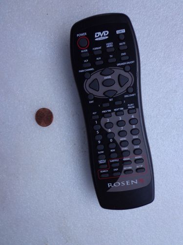 Oem rosen dvd video remote control dvd entertainment part #4007-0196-000