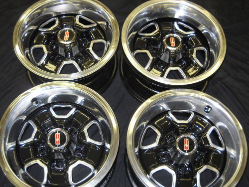 Olds 15 x 7 rally wheels cutlass, ,442, omega, 5 x 4 3/4&#034; f oem,fresh paint