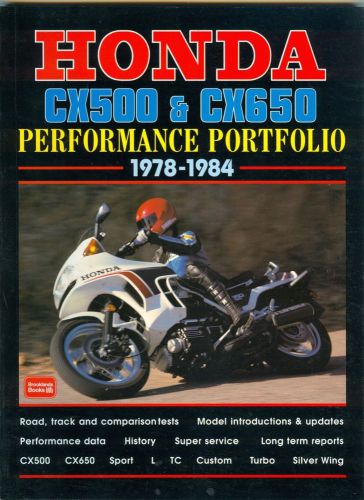 Honda ck500 &amp; ck650 performance portfolio book  * 1978-84