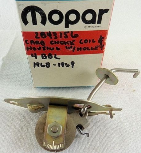 1968 1969 dodge plymouth nos mopar holley 4 barrel carburetor choke coil