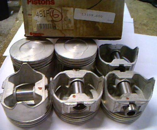 6 pistons for ford 232 (3.8l) 1982 - 1987 standard sized