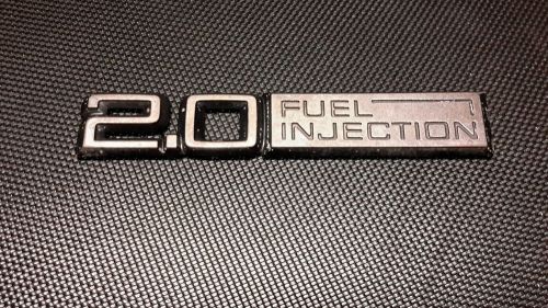 Chevrolet cavalier 2.0 fuel injection emblem fender logo badge
