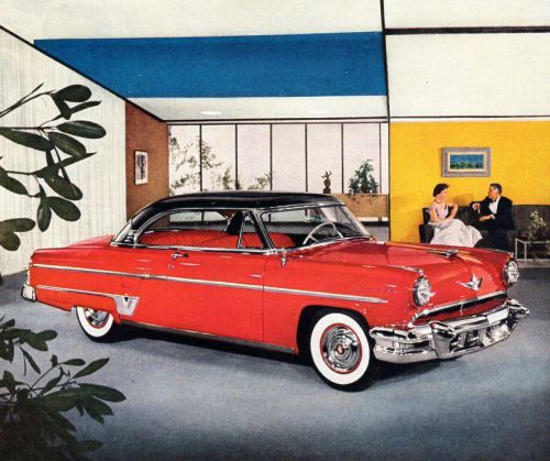 Original 1954  lincoln  2-door  hardtop  advertisement  10 &#034; x 12 &#034;