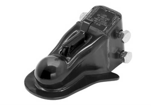 Adjustable coupler w/hardware, less channel, 14,000 lbs. - black #a256s0303