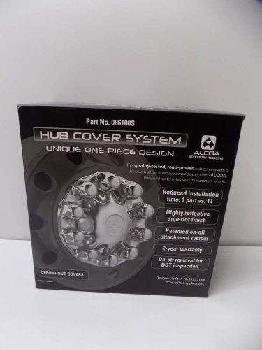 Alcoa hub cover system unique one piece design