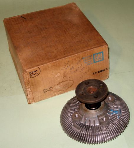 1968 buick special skylark gs350 nos ac fan clutch 1384777