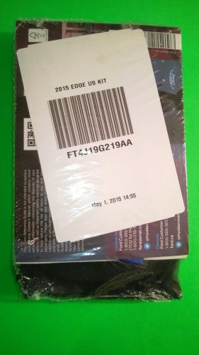2015 ford edge owners manual kit -sealed in plastic-