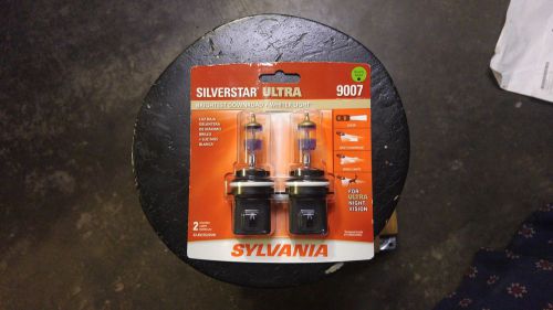 Sylvania silverstar ultra, 9007, pack of 2 headlight bulbs