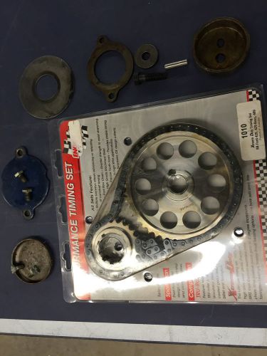 Nos boss 429 mustang nascar holman-moody timing chain &amp; cam retainer set