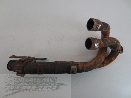 Yamaha 660 grizzly exhaust header head pipe yfm660r #22 2008