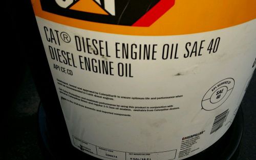 5 gallon pail diesel engine oil sae 40 8c-3705 api cf cd sae 40 ddc series 60