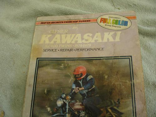 Kawasaki kz400 twins   service manual