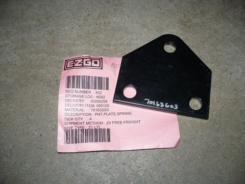 New oem ezgo spring plate (painted) part 70163g03p golf carts
