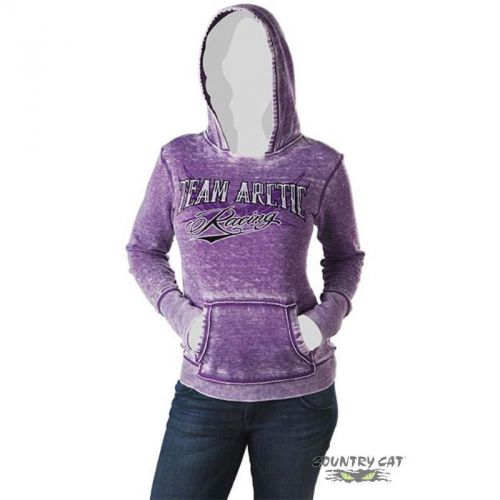 Arctic cat junior&#039;s team arctic racing zen hoodie sweatshirt - purple - 5249-03_