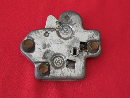 Original 1967 1968 ford mustang &amp; cougar trunk deck lid latch with bolts