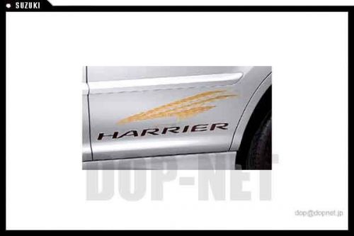 03-08 toyota harrier lexus rx330 rx350 genuine body stripes stickers decals jdm