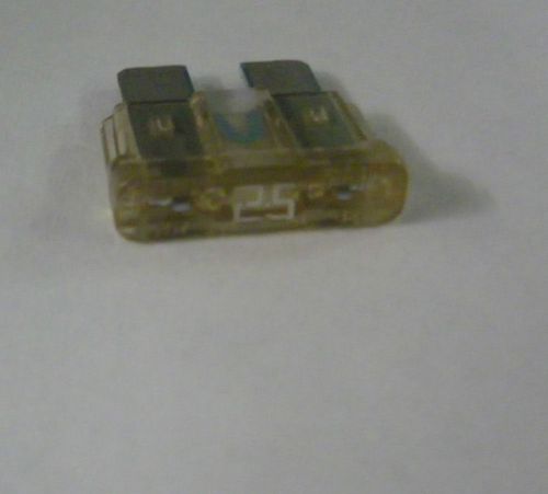 Liittelfuse ato/atc 25 amp plug in blade fuse (25 pieces)