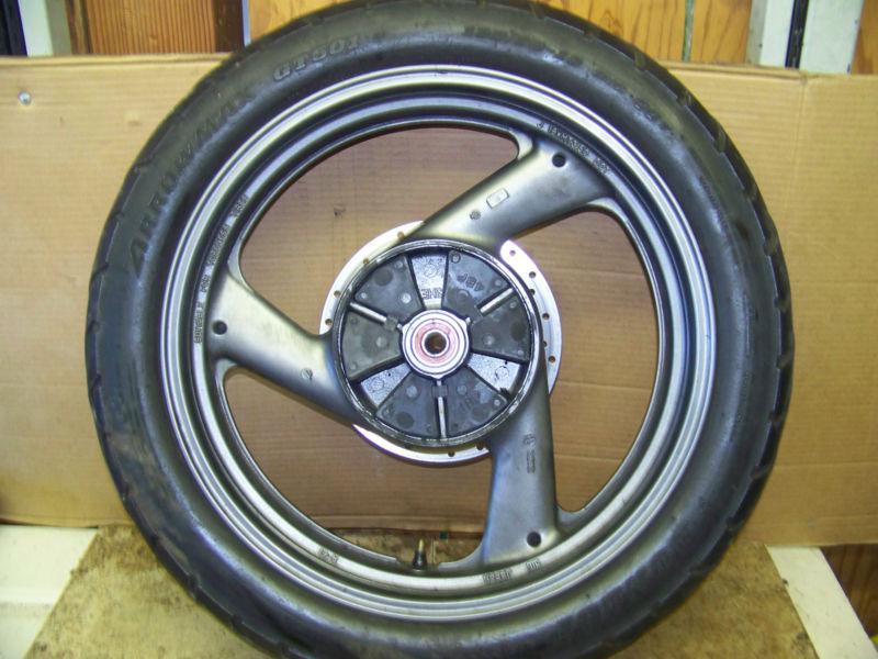 1992 yamaha seca 2 11 xj 600 xj600 rear wheel rim tire