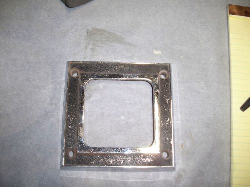 65-66 mustang used c4zb-7272-a automatic transmission shifter bezel.