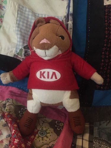 Kia soul hamster plush toy with hoodie kia soul hamster