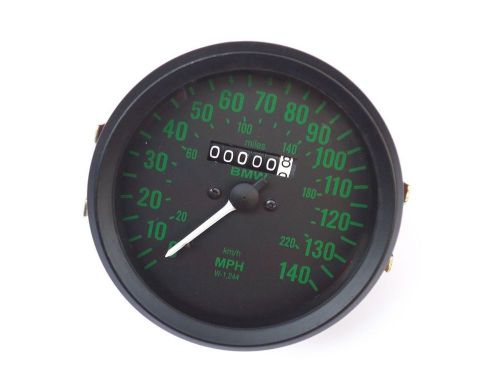 Lot of 6 pcs 0-150 mph black face smith replica speedometer for bmw