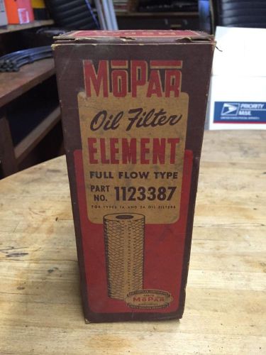 Vintage mopar oil filter 1123387