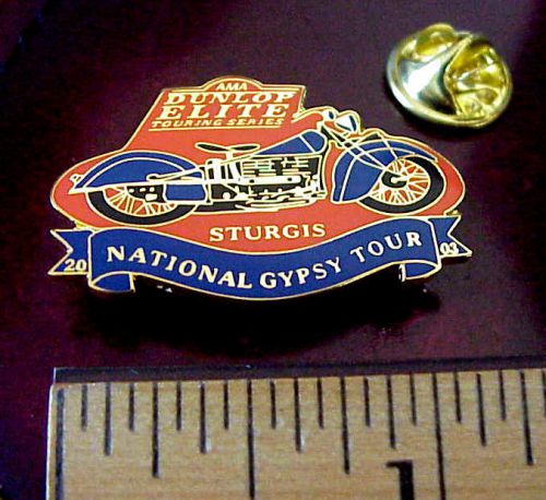 Sturgis ama dunlop elite touring series 2003 national gypsy motorcycle tour pin
