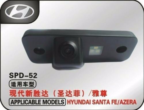 Ccd night vision hd rearview camera for hyundai santa fe ,azera