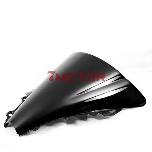 Motorcycle black windshield wind shield windscreen fit 06-07 yamaha yzf r6 7m