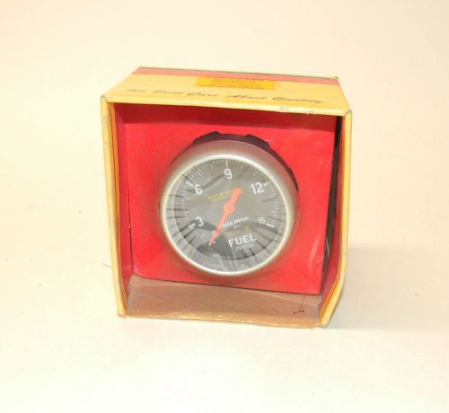 Autometer sport-comp mechanical fuel pressure gauge 2 5/8&#034; #3411 new