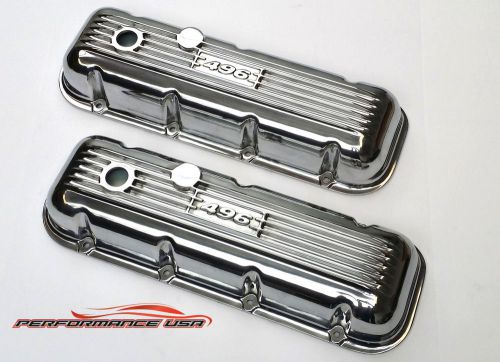Big block chevy classic 496 polished valve covers