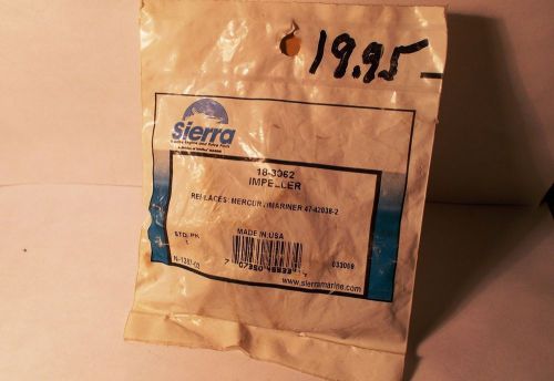 Sierra impeller 18-3100 replaces honda 19210 zw9 013 &amp; 19218 zw9 003