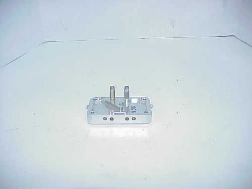 Silver billet aluminum holley carburetor metering block cs25 drag nhra mudbog