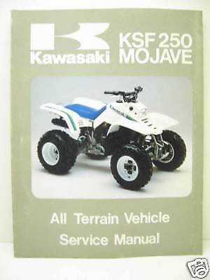 &#039;87-&#039;04 kawasaki ksf 250 majave service manual
