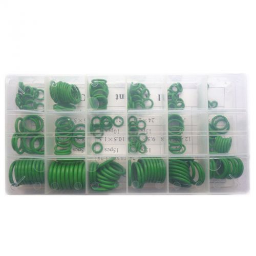 225pc/set seal o-ring r22 r134a air conditioning o-ring rubber washer assortment