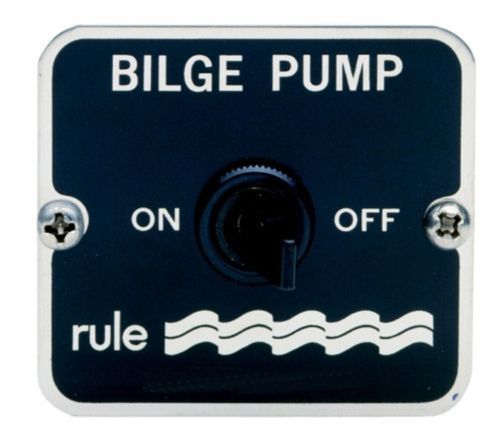 New rule model 49 2 way boat bilge pump panel switch free shipping