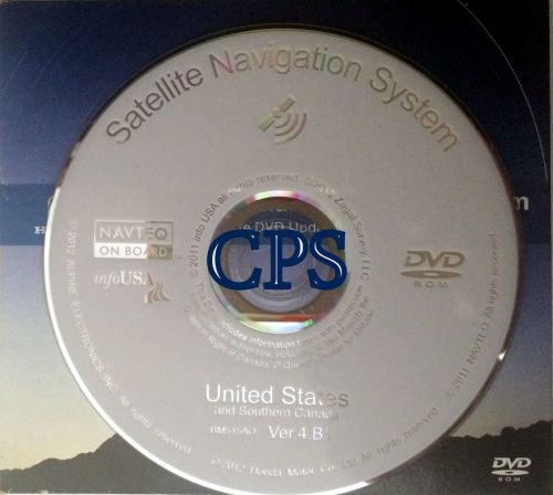 Honda acura gps navigation cd dvd disc 4.b1 map disk bm515ao southern canada &amp;us