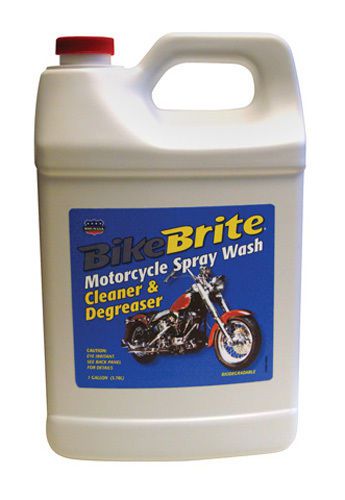 Bike brite motorcycle spray wash 1 gallon (128 oz)